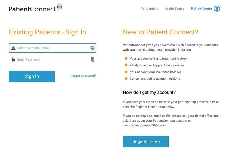 Patient Login